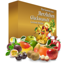 Die große 'Herzlichen Glückwunsch' regio-exotische Mixbox